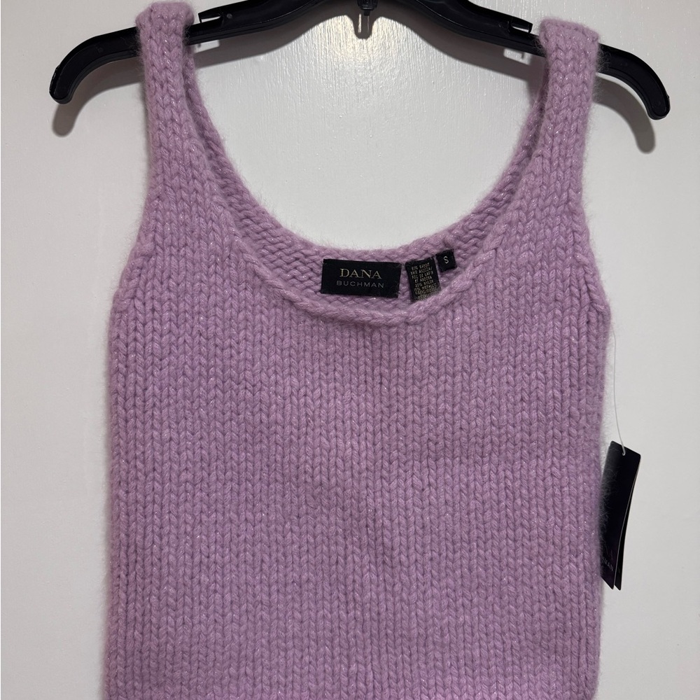 Dana Buchman Lavender Knit Tank Top